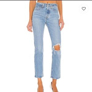Levis wedgie straight jeans